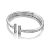 Ava & Sky Stainless Steel T-Bar Bangle ASC0008