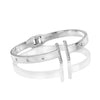 Ava & Sky Stainless Steel T-Bar Bangle ASC0008
