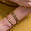 Ava & Sky Stainless Steel Gold Plated Mesh Bracelet ASL0001