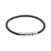Fred Bennett Smaller Fit Black Leather Boys Bracelet B5626