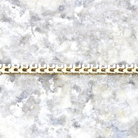 9ct Yellow Gold 2.00cts Diamond Line Tennis Bracelet | H&H Jewellers