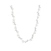 Lido Pearls Freshwater Pearl and Cubic Zirconia Leaf Necklace C22W