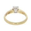 Pre Owned 18ct Yellow Gold 0.35ct Diamond Solitaire Ring