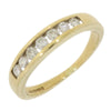 Pre Owned 9ct Yellow Gold 0.33cts Diamond Half Eternity Ring | H&H