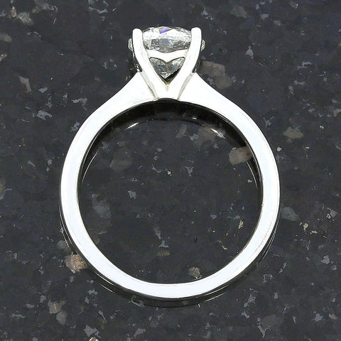 Pre Owned Ladies Platinum 1.51cts Diamond Solitaire Ring