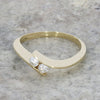 Pre Owned 9ct Yellow Gold 0.14cts Diamond Dress Ring