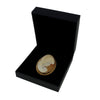 Vintage 9ct Gold Large Cameo Portrait Brooch Pre Owned CH1313 | H&H