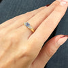 18ct Yellow Gold Heart Shape Sapphire and Diamond Ring | H&H 
