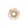 Pandora 14ct Gold Round Pink Murano Glass Charm Pre Owned CH1327 | H&H