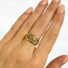 Clogau Rare 18ct Gold Millenium 2000 Limited Edition Diamond Ring Pre Owned CH1342