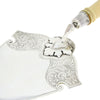 Sterling Silver Vintage Cake Slice Server With Bone Handle 1966 | H&H