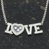 Chopard Happy Diamonds Love 18ct White Gold Diamond Pendant | H&H