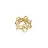 Genuine Pandora 14ct Gold Trinity Flower Spacer Charm Pre Owned CH1346
