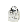 Genuine Pandora Sterling Silver Shopping Bag Charm Pre Owned CH1348