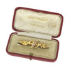 Vintage 15ct Yellow Gold Ruby Diamond Set Brooch 1909 | H&H