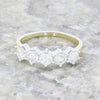 Pre Owned 9ct Gold 1.25cts Diamond 5 Stone Dress Ring CH1356