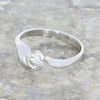 Boodles Platinum Natural Diamond Solitaire Ring and Wedding Band Set Pre Owned CH1367