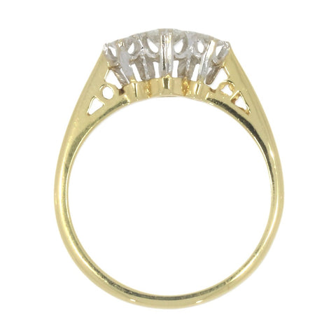 Pre Owned 18ct Yellow Gold 3 Stone Trilogy 0.25cts Diamond Ring | H&H