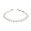 Sterling Silver Heavy Curb Mens Bracelet CH1339 | H&H