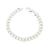 Sterling Silver Heavy Curb Mens Bracelet CH1339 | H&H