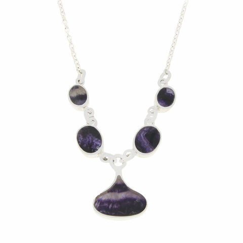 Derbyshire Blue John Ladies Necklace