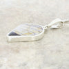 Derbyshire Blue John Teardrop Shape Pendant and Chain