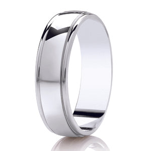 Ladies DC115 Diamond Cut Wedding Ring