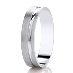 Gents DC155B Diamond Cut Wedding Ring