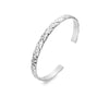 Hot Diamonds Silver Quilted Cuff Bangle DC180