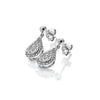 Hot Diamonds Glimmer White Topaz Drop Earrings DE735