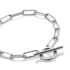 Hot Diamonds Sterling Silver Chain Link T-Bar Bracelet DL653