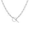 Hot Diamonds Chain Link T-Bar Necklace DN170