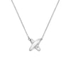 Hot Diamonds Sterling Silver 'Kiss' Pendant and Chain DN238