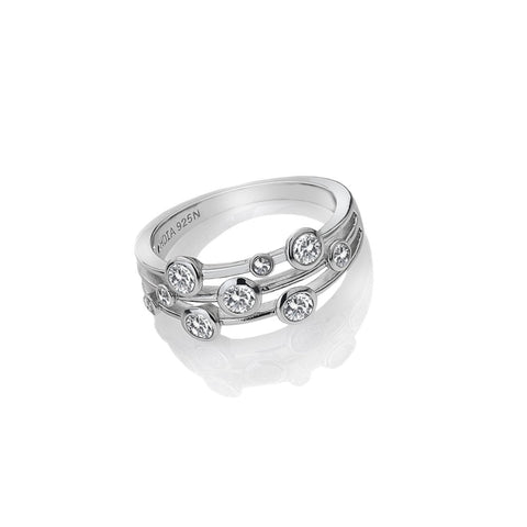Hot Diamonds Tender Statement Silver Ring DR207/M