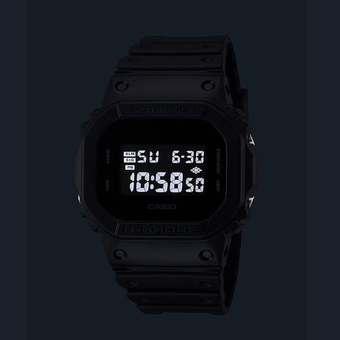 Casio G Shock Solid Colours Black Watch DW-5600UBB-1ER