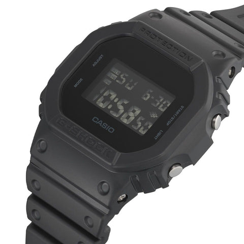 Casio G Shock Solid Colours Black Watch DW-5600UBB-1ER