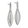 Fiorelli Silver CZ Drop Earrings E5185C