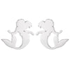 Disney Sterling Silver Little Mermaid Stud Earrings E901882SL