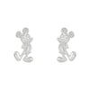Disney Sterling Silver Micky Mouse Stud Earrings E905211SL