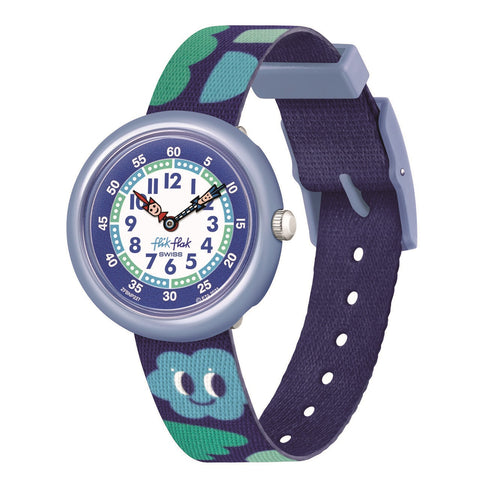 Flik Flak Smiling Clouds Kids Watch FBNP227