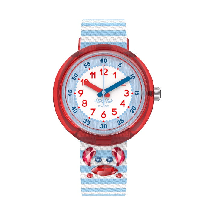 Flik Flak Shining Crab Kids Watch FPNP143 H&H– Hollins and