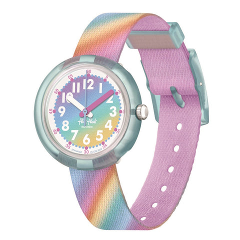 Flik Flak Liquid Rainbow Kids Watch FPNP152