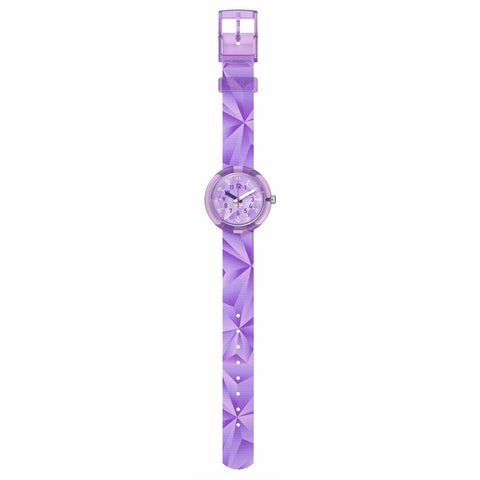 Flik Flak Purple Prism Kids Watch FPNP167