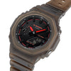 Casio G Shock Watch GA-2100 Series Carbon Core Guard Transparent Brown GA-2100K-5AER