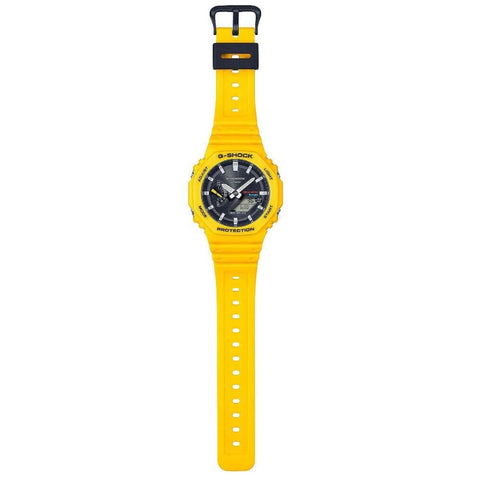 Casio G-Shock Bluetooth Solar Series Yellow Watch GA-B2100C-9AER