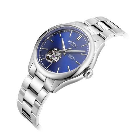 Rotary Oxford Automatic Blue Dial Mens Watch GB05095/05