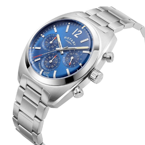 Rotary Avenger Sport Blue Dial Mens Watch GB05485-05