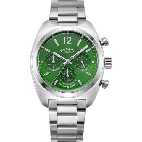 Rotary Avenger Sport Green Dial Mens Watch GB05485-24