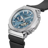 Casio G-Shock Steel Solar and Bluetooth Octagon Mens Watch Sky Blue GBM-2100A-1A2ER