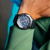 Casio G-Shock Steel Solar and Bluetooth Octagon Mens Watch Sky Blue GBM-2100A-1A2ER